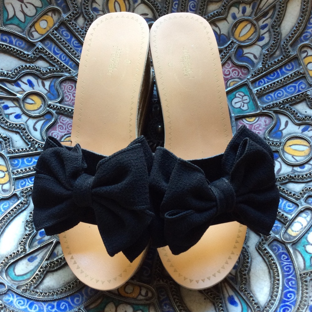 DARLING WEDGES WITH BOWS🎀